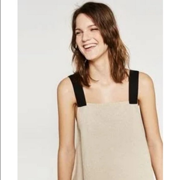 Zara Tops - Zara Knit Linen Top